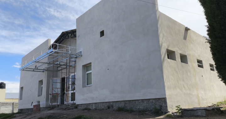 VICTORICA: AVANZA LA OBRA DE AMPLIACIÓN DEL HOSPITAL LOCAL